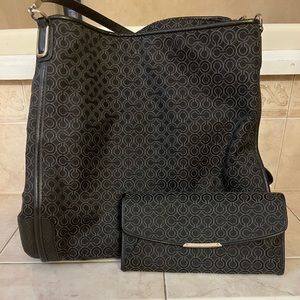 Coach purse and wallet